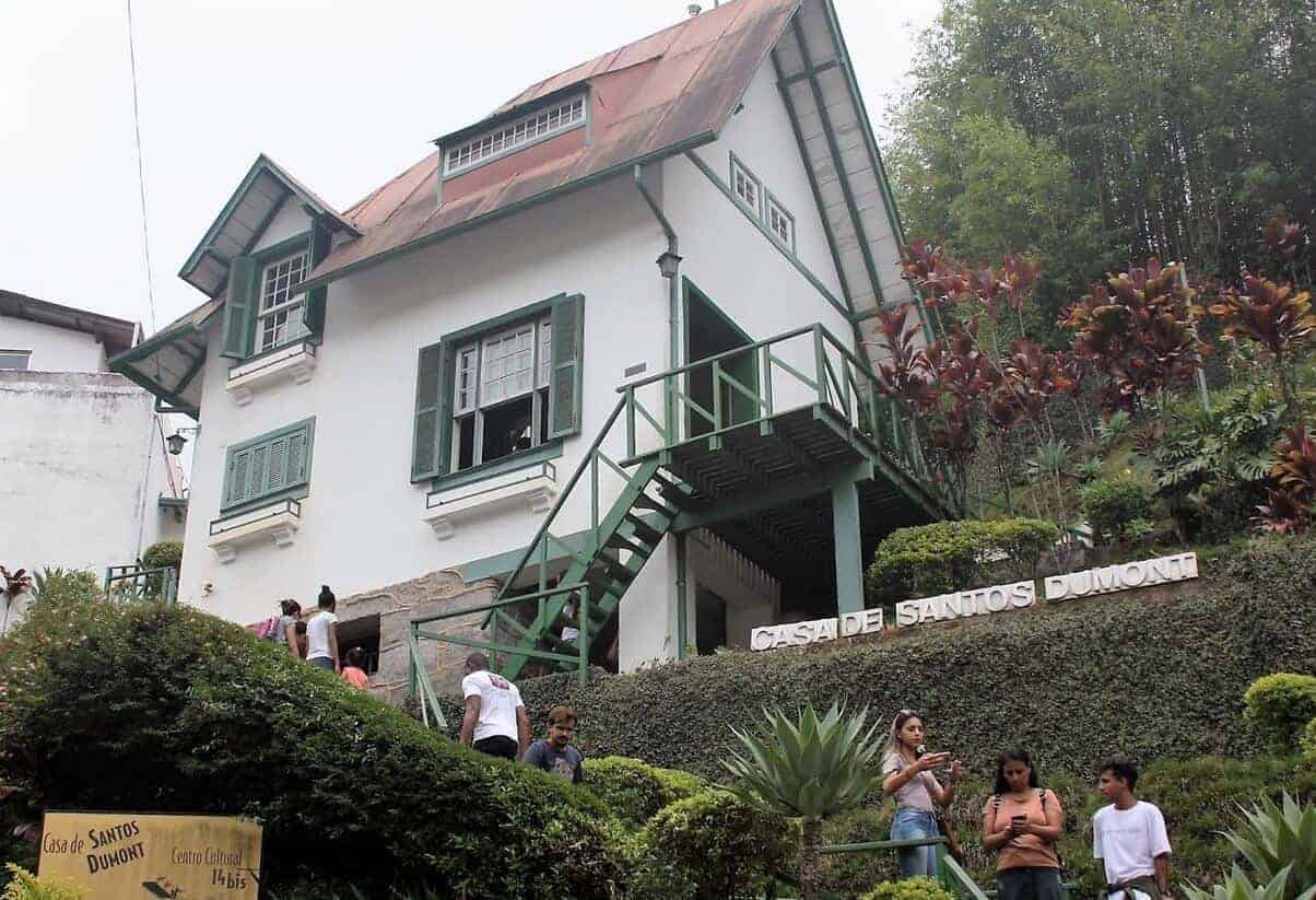 Passeio em casa de santos dumont